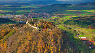 Fortress ruins Hohentwiel Singen
