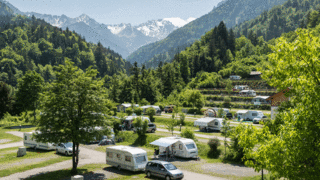 Chalet village with camping | © Schnabel