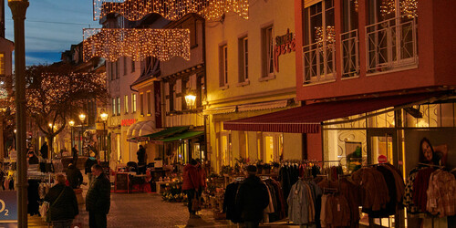 Weihnachtliche Beleuchtung in Radolfzell | © TSR GmbH/Kuhnle+Knödler