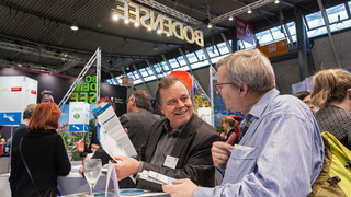 Werner Fritschi beim Bodensee-Medienfrühstück auf der CMT
