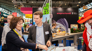 Eric Thiel beim Bodensee-Medienfrühstück auf der CMT