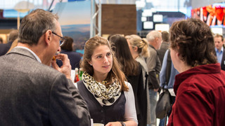 Jennifer Brosy beim Bodensee-Medienfrühstück auf der CMT