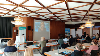 Dr. Andrea Möller (dwif-Consulting GmbH) zugeschalten zum Bodensee Tourismusforum 2021