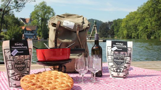 Fondue-Rucksack | © St.Gallen-Bodensee Tourismus