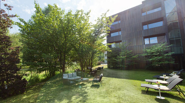 Hotel am See Hard Aussenansicht