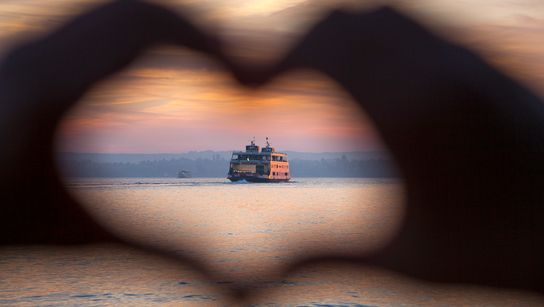 Fähre auf dem Bodensee
