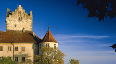 Old Castle in Meersburg at Lake Constance