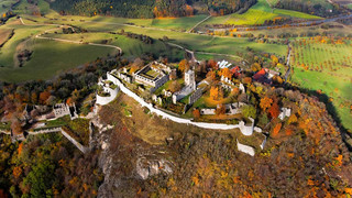 Fortress ruins, Hohentwiel at Lake Constance