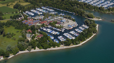 Luftbild von Langenargen am Bodensee