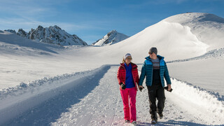 Winterwandern auf dem Panorama-Höhenweg am Pizol