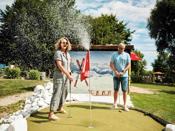 Seepark-Golf Pfullendorf: Fußball-Golf und Abenteuer-Golf | © Philipp Uricher