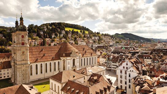 Stadtführung St.Gallen in der Nähe vom Bodensee