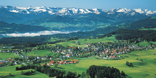 Scheidegg close to Lake Constance