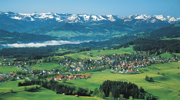 Scheidegg close to Lake Constance