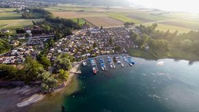 Situated on River Rhine | © Camping Wagenhausen