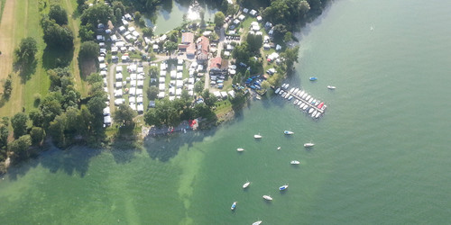 Aerial view of camping Seepark  | © Marion Kleiser GmbH 