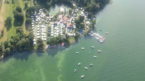 Aerial view of camping Seepark  | © Marion Kleiser GmbH 
