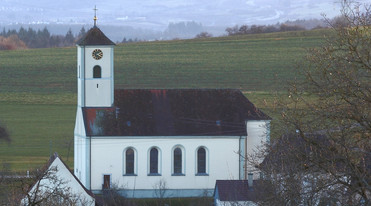 Pfarrkirche St. Petrus und Katharina in Eigeltingen | © Photo: Helmut Fidler | REGIO Konstanz-Bodensee-Hegau e. V.
