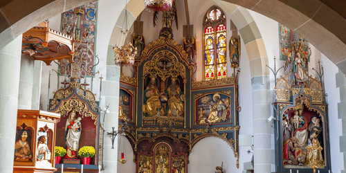 Pfarrkirche St. Michael in Tengen-Blumenfeld | © Photo: Helmut Fidler | REGIO Konstanz-Bodensee-Hegau e. V.