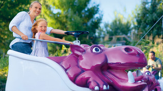 Hippo in the water ride | © Ravensburger Spieleland