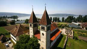 St. Peter und Paul church on the Reichenau Island at Lake Constance