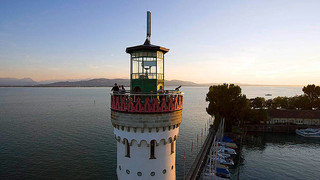 Lighthouse of Lindau at Lake Constance