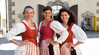 Türmerfrauen in Ravensburg in der Nähe des Bodensees