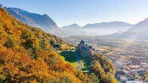 Liechtenstein im Herbst | © Liechtenstein Marketing 