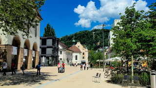 Kornmarktplatz in Bregenz am Bodensee