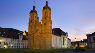 Cathedral in St. Gall close to Lake Constance