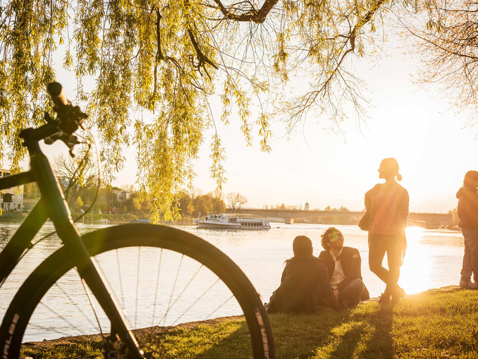 Radfahren in Konstanz am Bodensee | © Dagmar Schwelle