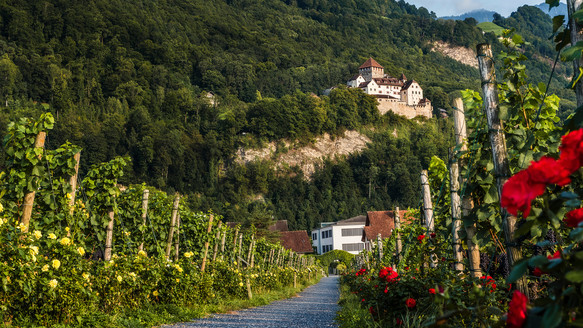 Blick auf Vaduz | © Liechtenstein Marketing