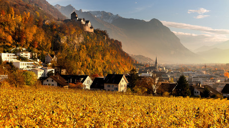 Schloss Vaduz in Herbststimmung | © Liechtenstein Marketing 