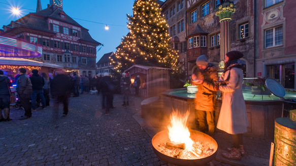 Weihnachtsmarkt in Stein am Rhein | © Ellen Gromann