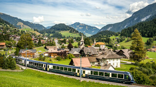 GoldenPass Express in Rougemont, Waadtland | © Swiss Travel System AG, Tobias Ryser  