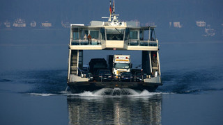Autofähre Konstanz - Meersburg auf dem Bodensee