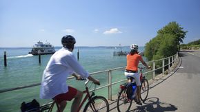 Cycling at Lake Constance
