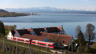 Mobil unterwegs mit der Bahn | © Bodensee Ticket