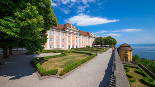 Meersburg New Palace at Lake Constance
